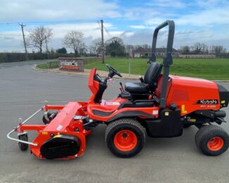 KUBOTA F391 RIDE ON MOWER WITH KUBOTA 1400 FLAIL