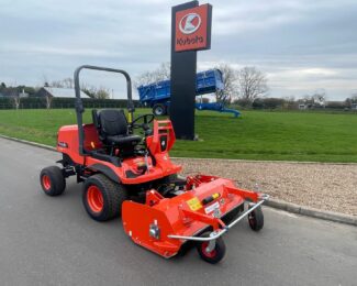 KUBOTA F391RIDE ON MOWER WITH KUBOTA 1400 FLAIL