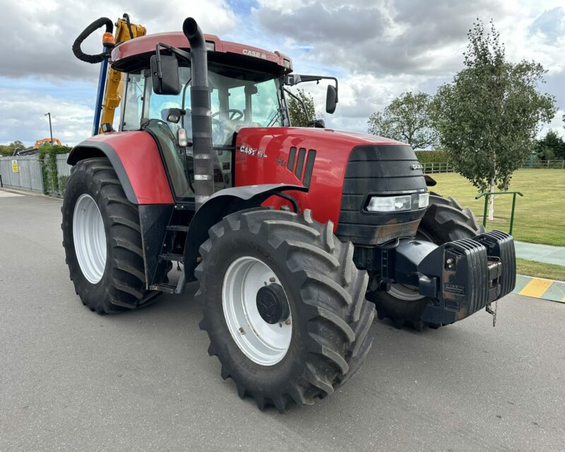CASE IH 140 CVX (2011) WITH BOMFORD B8181 HEDGECUTTER (2022)