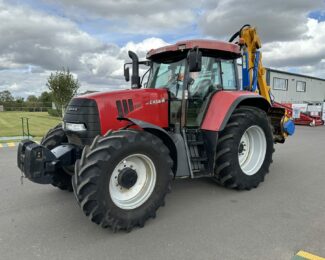 CASE IH 140 CVX (2011) WITH BOMFORD B8181 HEDGECUTTER (2022)