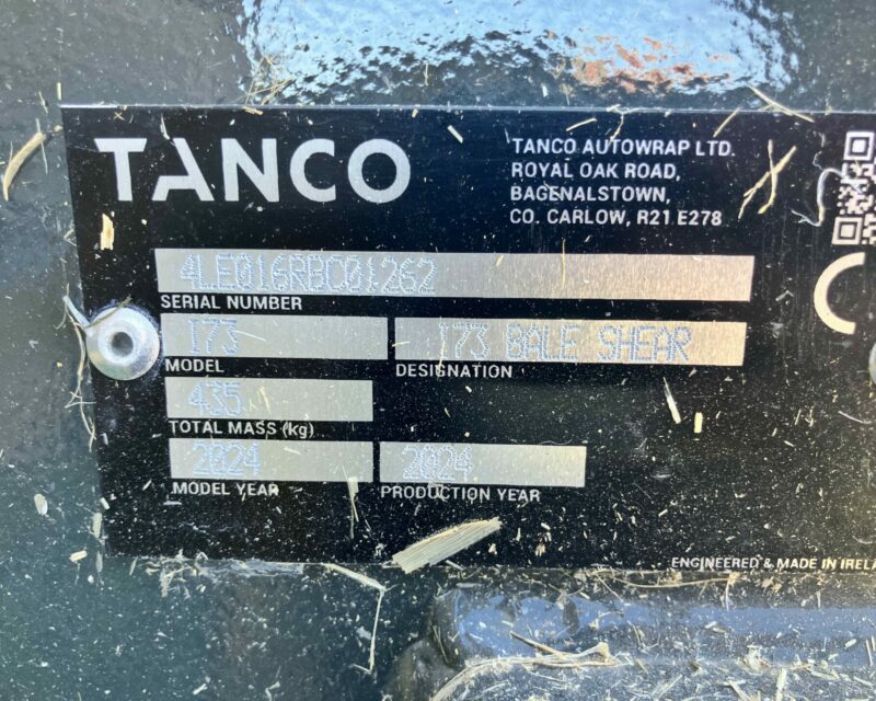TANCO I73 BALE SHEAR (2024)