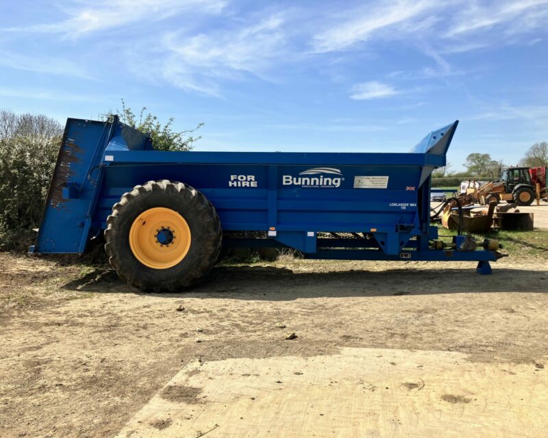 BUNNING LOWLANDER 150 MK4 MUCK SPREADER (2018)