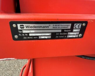 WIEDENMANN SUPER 500 FLAIL COLLECTOR