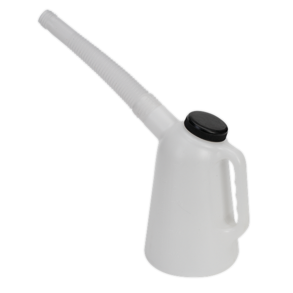 SEALEY OIL CONTAINER WITH LID & FLEXIBLE SPOUT