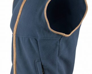 JACK PYKE COUNTRYMAN FLEECE GILET- NAVY