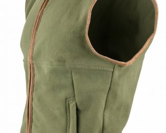 JACK PYKE JUNIOR FLEECE GILET – LIGHT OLIVE