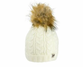 JACK PYKE LADIES CABLE KNIT HAT – OFF WHITE
