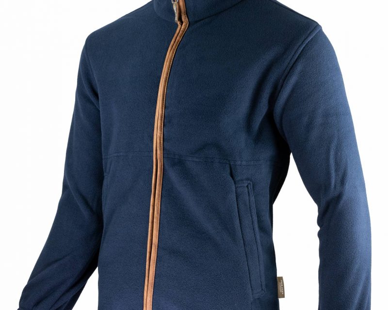 JACK PYKE COUNTRYMAN FLEECE JACKET – NAVY