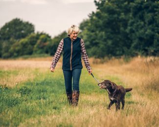 JACK PYKE LADIES COUNTRYMAN FLEECE GILET – NAVY