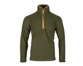 JACK PYKE COUNTRYMAN FLEECE PULLOVER – OLIVE