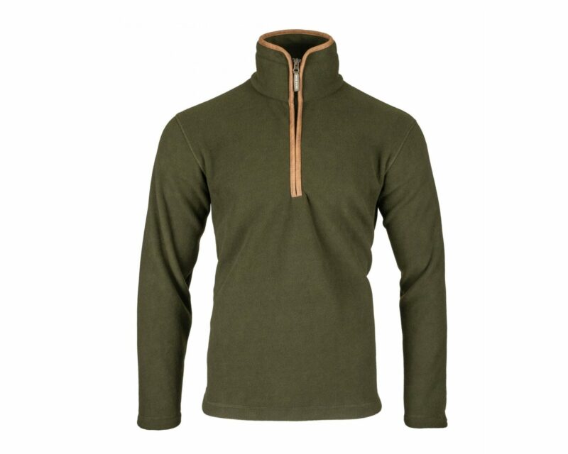 JACK PYKE COUNTRYMAN FLEECE PULLOVER – OLIVE