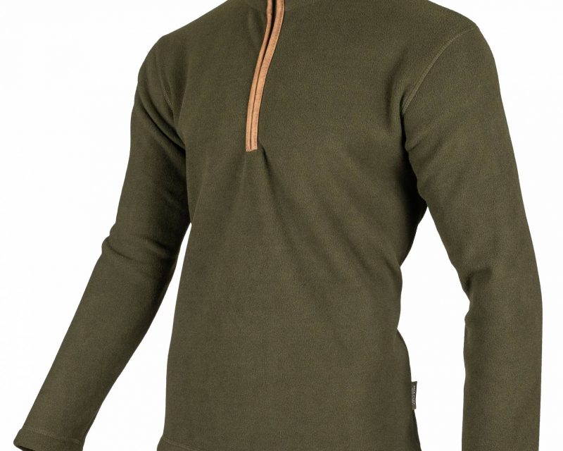 JACK PYKE COUNTRYMAN FLEECE PULLOVER – OLIVE