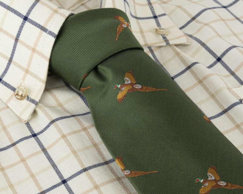 JACK PYKE SHOOTING PHEASANT TIE