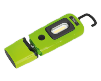 SEALEY 360° 3W COB & 1W SMD LED RECHARGEABLE INSPECTION LIGHT