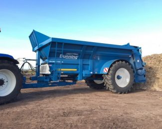 BUNNING LOWLANDER 175 HEAVY DUTY MK2 MUCK SPREADER