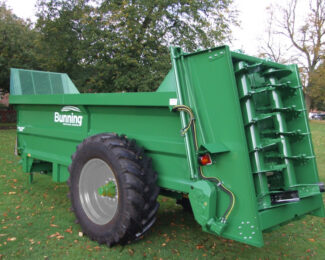 BUNNING LOWLANDER 150 HEAVY DUTY MK2 MUCK SPREADER