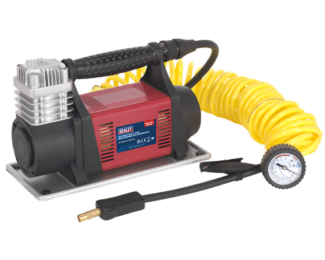 SEALEY 12V HEAVY-DUTY TYRE INFLATOR/MINI AIR COMPRESSOR