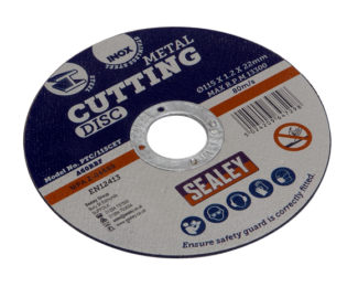 SEALEY Ø115 X 1.2MM CUTTING DISC Ø22MM BORE