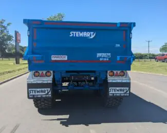 STEWART CP15H CONSTRUCTION TIPPING TRAILER
