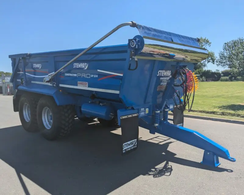 STEWART CP15H CONSTRUCTION TIPPING TRAILER