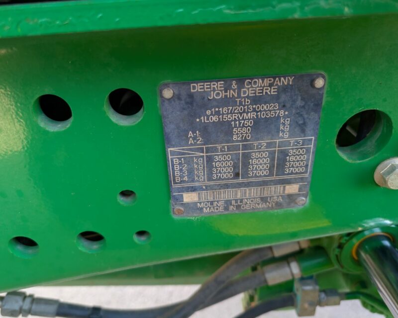 JOHN DEERE 6155R AUTOPOWER (2021)