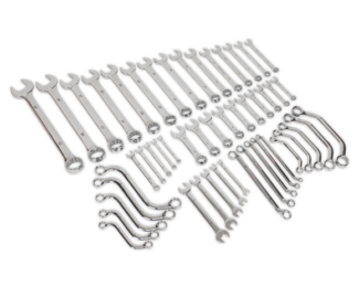 SEALEY 50PC MULTIPURPOSE SPANNER SET