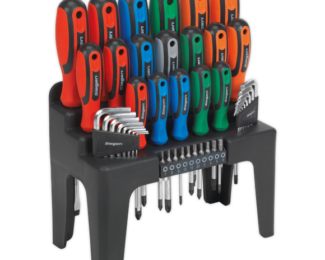 SEALEY 44PC SCREWDRIVER, HEX KEY & BIT SET