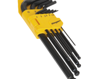 SEALEY 9PC LONG BALL-END HEX KEY SET