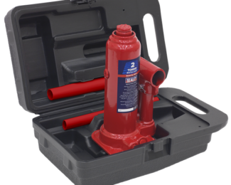 SEALEY 2 TONNE BOTTLE JACK WITH STORAGE CASE