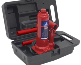 SEALEY 2 TONNE BOTTLE JACK WITH STORAGE CASE
