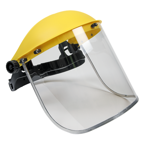 SEALEY BROW GUARD WITH FULL FACE SHIELD