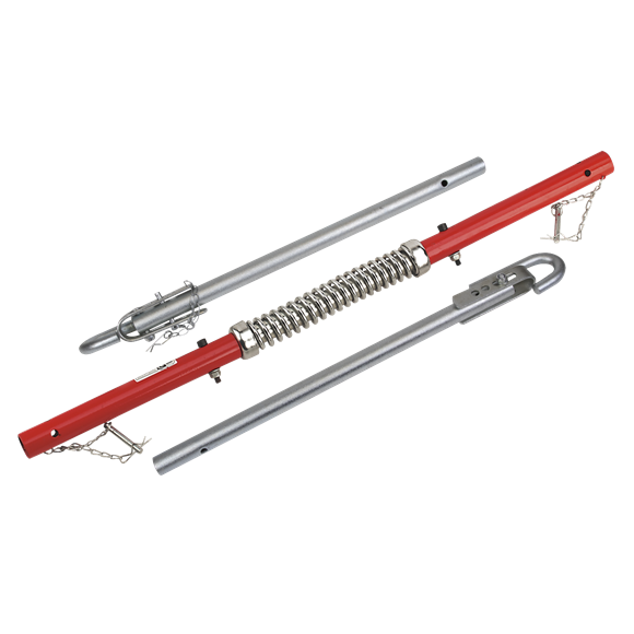 SEALEY TOW POLE WITH SOCK SPRING 2000KG ROLLING LOAD CAPACITY