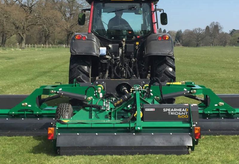 SPEARHEAD TRIDENT 500 MOWER FOR HIRE
