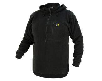 SWAZI THE HOOD FLEECE – BLACK