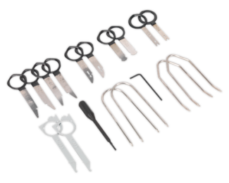 SEALEY 18PC RADIO RELEASE TOOL SET