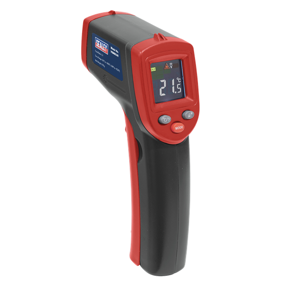 SEALEY INFARED LASER DIGITAL THERMOMETER 12:1