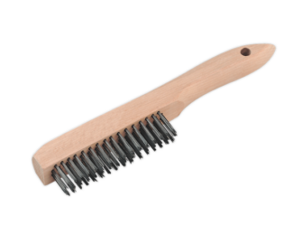 SEALEY ENGINEER’S WIRE BRUSH WITH STEEL FILL