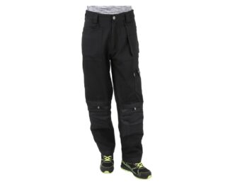 PERF JEFFERSON MULTI POCKET TROUSERS – BLACK