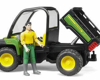 BRUDER JOHN DEERE GATOR XUV 855D WITH DRIVER