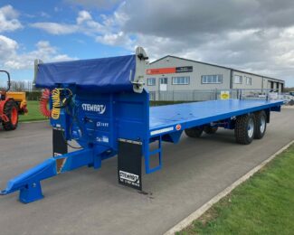 SOLD STEWART 15T FT C/W BOX PUSHER AND SHEET (2020)